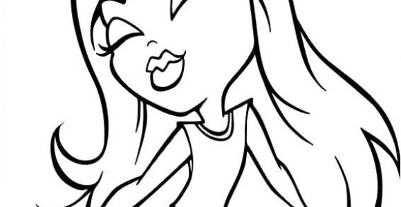 Coloriage à Imprimer Pour Fille De 12 Ans Bratz Coloring Pages Free Printable Coloring Pages