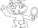 Coloriage A Imprimer Schtroumpfs Coloriage Schtroumpf Coquet à Imprimer Sur Coloriages Fo