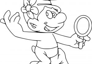 Coloriage A Imprimer Schtroumpfs Coloriage Schtroumpf Coquet à Imprimer Sur Coloriages Fo