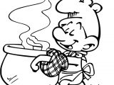 Coloriage A Imprimer Schtroumpfs Coloriage Schtroumpf Gourmand Dessin À Imprimer Sur
