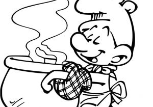 Coloriage A Imprimer Schtroumpfs Coloriage Schtroumpf Gourmand Dessin À Imprimer Sur