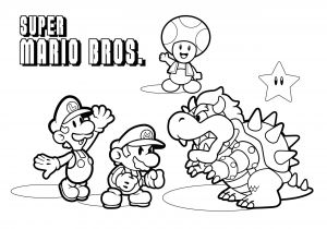 Coloriage A Imprimer sonic Et Mario Mytngonline