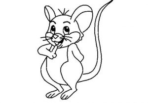 Coloriage à Imprimer souris Coloriage souris Maternelle Jecolorie