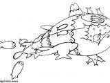 Coloriage A Imprimer Tal Froussardine Pokemon soleil Lune Coloriage