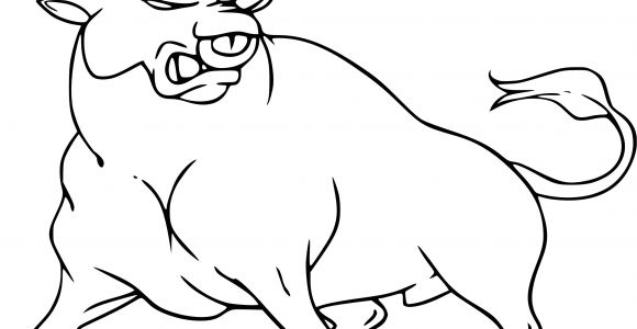 Coloriage à Imprimer Taureau De Taureau A Imprimer Qs47