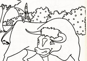 Coloriage à Imprimer Taureau Dessin De Taureau Camarguais