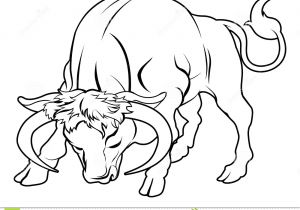 Coloriage à Imprimer Taureau Imprimer Taureau Colorier