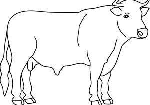 Coloriage à Imprimer Taureau Unique Coloriages Vaches A Imprimer