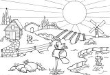 Coloriage A Imprimer Titi Et Grosminet Dessins Gratuits   Colorier Coloriage Campagne   Imprimer