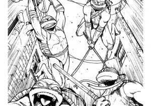 Coloriage à Imprimer tortues Ninja Coloriage tortue Ninja Film