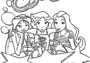 Coloriage à Imprimer toupty totally Spies Coloriages à Imprimer Colorier