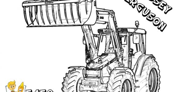 Coloriage à Imprimer Tracteur Massey Ferguson 115 Dessins De Coloriage Tracteur   Imprimer