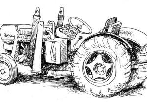 Coloriage à Imprimer Tracteur Massey Ferguson Coloriage Tracteur Les Beaux Dessins De Transport   Imprimer Et