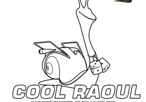 Coloriage à Imprimer Turbo L Escargot Turbo Cool Raoul Coloriage Turbo L Escargot