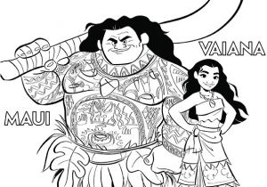 Coloriage A Imprimer Vaiana La Legende Du Bout Du Monde Dessin   Colorier Vaiana La Légende Du Bout Du Monde Maui Et Vaiana