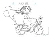 Coloriage à Imprimer Velo Coloriage La Bicyclette Momes