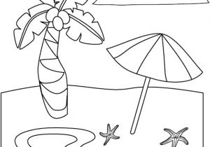 Coloriage à La Plage Coloriage Plage à Imprimer