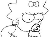 Coloriage A Pas Imprimer Coloriage Maggie N Est Pas Contente Dessin