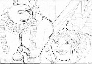 Coloriage A Pas Imprimer Coloriage Moi Moche Et Mechant 3 Gru Nest Pas Content Dessin