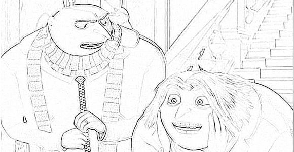Coloriage A Pas Imprimer Coloriage Moi Moche Et Mechant 3 Gru Nest Pas Content Dessin