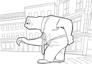 Coloriage A Pas Imprimer Génial Coloriage Zootopie A Imprimer