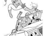 Coloriage A Pas Imprimer Spiderman Voiture Est Un Coloriage De Spiderman