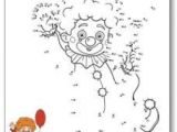 Coloriage A Point Gratuit A Imprimer Jeux De Points   Relier tous Au Cirque Points   Relier