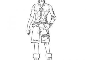 Coloriage Ace One Piece Coloriage De E Piece Ace