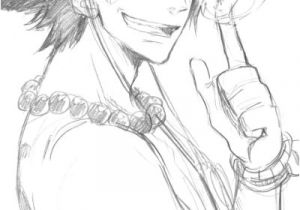 Coloriage Ace One Piece Dessin One Piece Ace Big