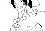 Coloriage Ace One Piece Portgas D Ace Est Un Coloriage De E Piece