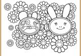 Coloriage Adulte à Imprimer Avec Modèle 11 Best A La Mani¨re De Takashi Murakami Images On Pinterest