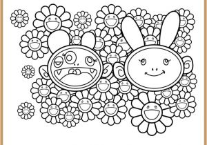 Coloriage Adulte à Imprimer Avec Modèle 11 Best A La Mani¨re De Takashi Murakami Images On Pinterest