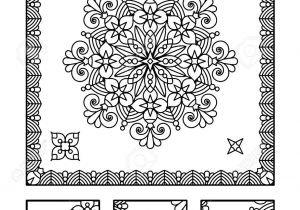 Coloriage Adulte à Imprimer Avec Modèle Puzzle A Colorier Avec Encadr Mandala Page Colorier Pour Les Enfants