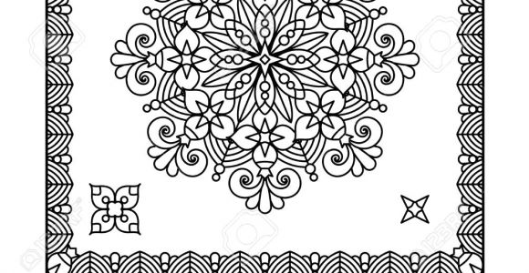 Coloriage Adulte à Imprimer Avec Modèle Puzzle A Colorier Avec Encadr Mandala Page Colorier Pour Les Enfants