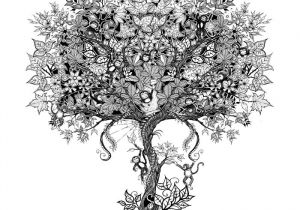 Coloriage Adulte Arbre De Vie Johanna Basford Graphic Design From Her Book "secret Garden Coloriage Adulte Arbre De Vie Johanna Basford Graphic Design From Her Book "secret Garden