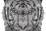 Coloriage Adulte Difficile Animaux Coloriage Anti Stress Animaux Tigre