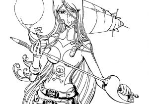 Coloriage Albator à Imprimer Coloriage Albator Emeraldas Une Femme Pirate A Imprimer