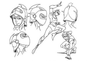 Coloriage Albator à Imprimer Coloriage Goldorak Les Beaux Dessins De Super Héros à