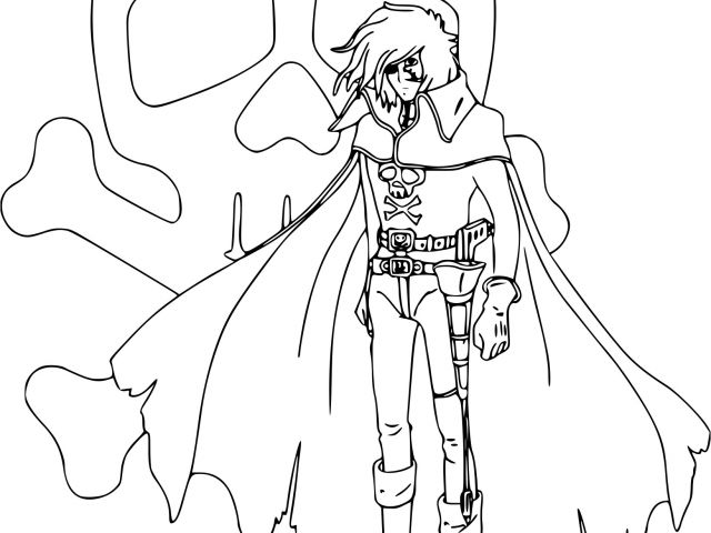 Coloriage Albator Coloriage D Albator Imprimer Sur Coloriage De