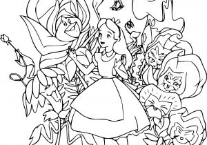 Coloriage Alice Au Pays Des Merveilles A Imprimer Coloriage Alice Le Imprimer Sur Coloriages Coloriage