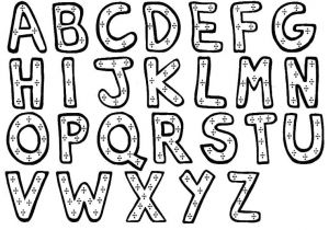 Coloriage Alphabet Complet A Imprimer Coloriage Alphabet Entier Dessin