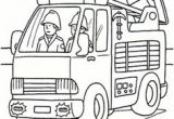 Coloriage Ambulance à Imprimer Gratuit Camion De Pompier   Colorier Coloring Pinterest