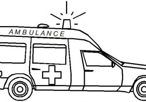 Coloriage Ambulance De Pompier 113 Dessins De Coloriage Ambulance   Imprimer
