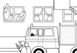 Coloriage Ambulance De Pompier Coloriage   Imprimer Les Pompiers HasiÄi Pinterest