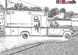 Coloriage Ambulance En Ligne Ambulance Coloriage 600 Ovh