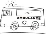 Coloriage Ambulance Gratuit Coloriage Ambulance