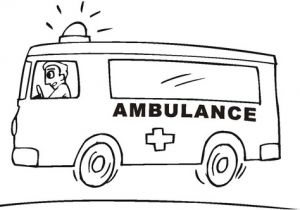 Coloriage Ambulance Pompier Coloriage Ambulance