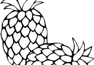 Coloriage Ananas A Imprimer Coloriages   Imprimer Ananas Page 1