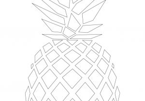Coloriage Ananas Facile Ananas Pineapples Pinterest