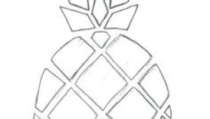 Coloriage Ananas Facile Geometric Pineapple Poster Mozaik Pinterest